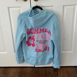 Light Blue woman’s Hoodie